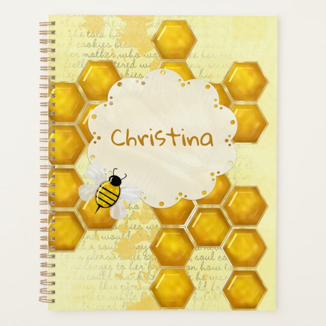Agenda Honey Comb 3D Whimsey (Anverso)