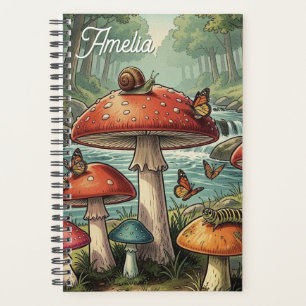 Agenda Hongos Cottagecore Caprichosos   Personalizados