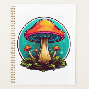 Agenda Hongos Mágicos Coloreados