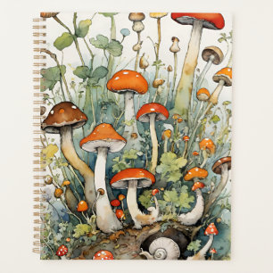 Agenda Hongos y caracoles, amantes de la naturaleza, arte