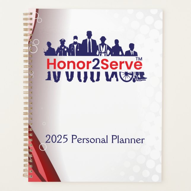 Agenda Honor2Serve (Anverso)