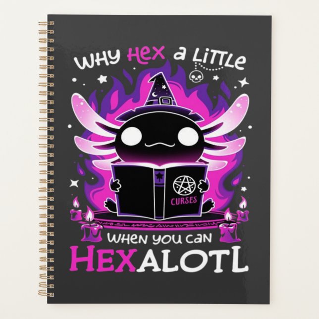 Agenda Horas de Testigo de Axolotl - Salamandre (Anverso)