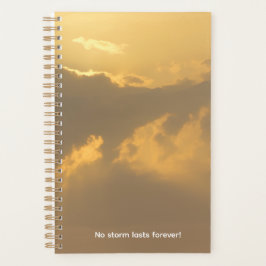 Agenda Horizonte dorado - Planner de nubes de sol de Sere