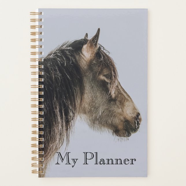 Agenda Horse Planner - Winter Theme (Anverso)