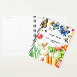 Agenda Hortalizas acuáticas flores jardín personal