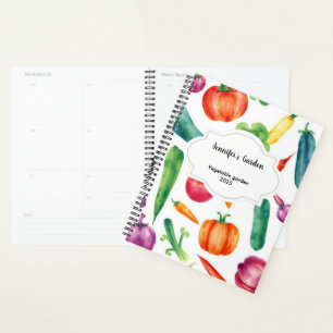 Agenda Hortalizas acuáticas patrón jardín personal