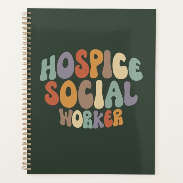 Agenda Hospice Social Worker Proud Profesional (Anverso)