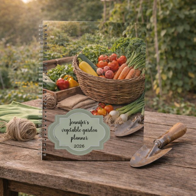 Agenda Huerto de verduras personal  (Create your own personal vegetable garden planner, for your planting en sowing calendars.)