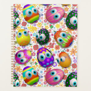 Agenda Huevos de Pascua lindos y divertidos dibujos anima