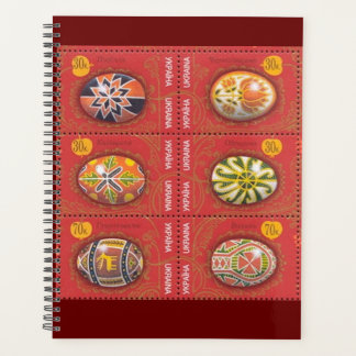 Agenda Huevos de Pascua Rojos Pisanky de Ucrania