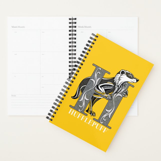 Agenda HUFFLEPUFF™ Crosshatched Emblem (Demostración)