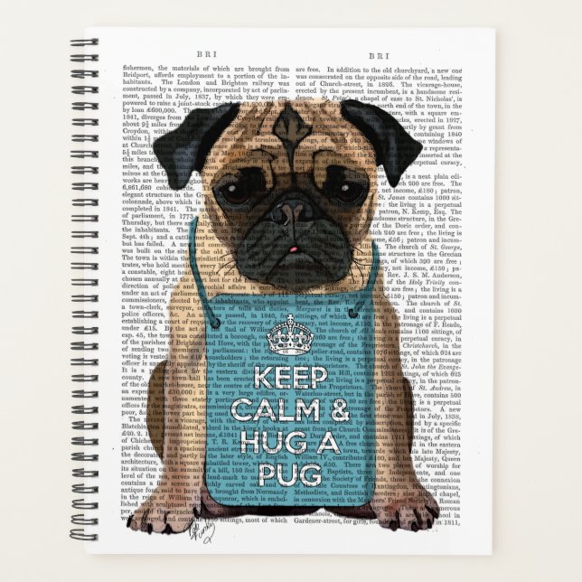 Agenda Hug a Pug (Anverso)