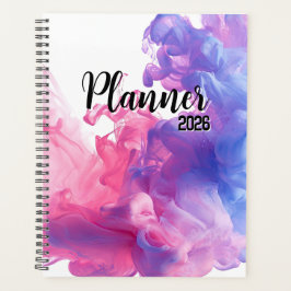 Agenda Humo Difuso Rosa y Púrpura