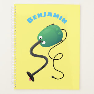Agenda Humor del personalizado de aspiradora de cuajo