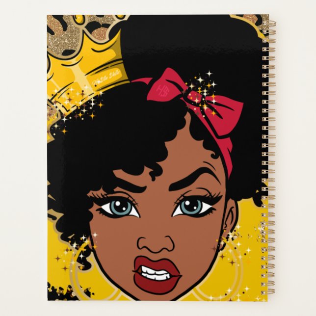 Agenda Hustle Skills Birday Present Sista Queen Merry C (Reverso)