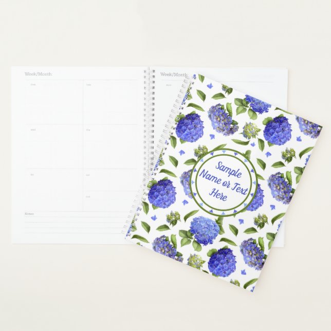 Agenda Hydrangeas Blue (Demostración)