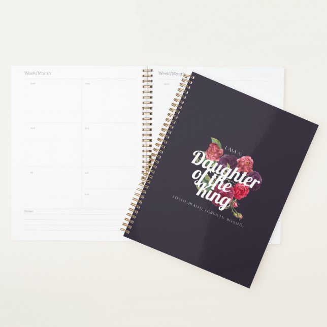 Agenda "I am a Daughter of the King" Planner (Demostración)