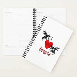 Agenda I Heart Dragons Personal