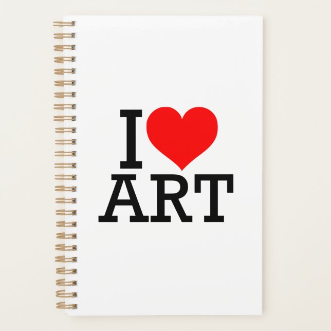 Agenda I Love Art Planner  (Anverso)