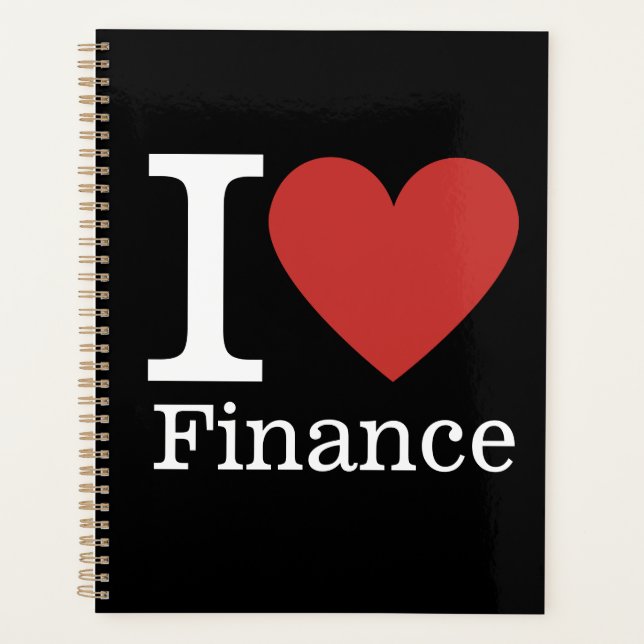 Agenda I ❤️ Love Finance - Departamento de Finanzas - Pla (Anverso)
