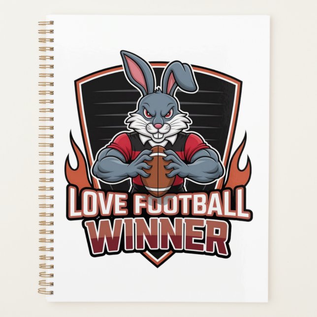 Agenda I love football  (Anverso)