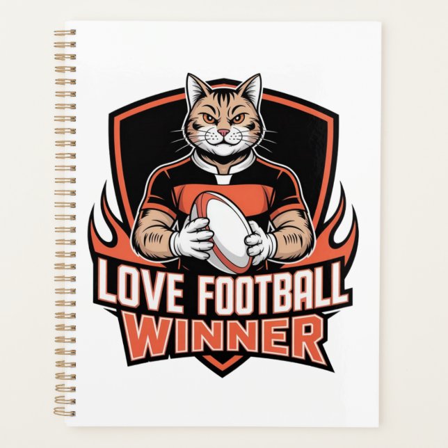 Agenda I love football  (Anverso)