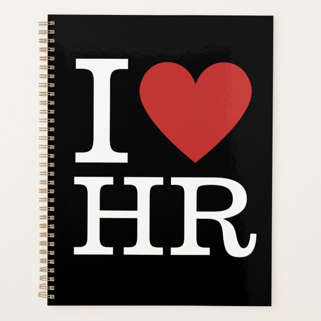 Agenda I ❤️ Love HR - Departamento de Recursos Humanos - (Anverso)