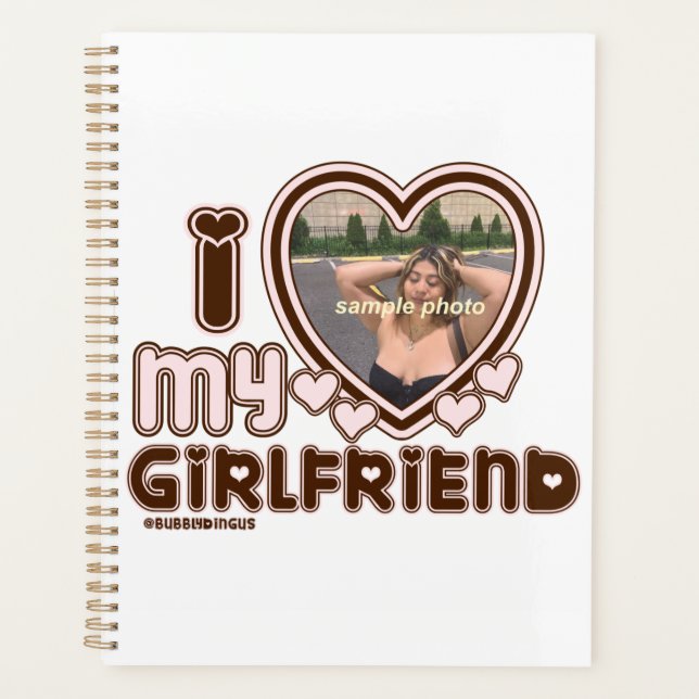 Agenda i luv gf teddy Bear (Anverso)
