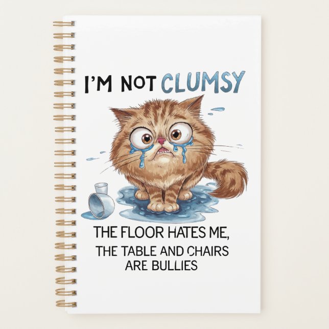 Agenda I’m Not Clumsy the Flor Hates Me  (Anverso)