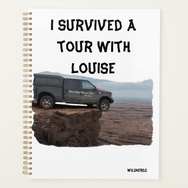 Agenda I survided a tour with Louise (Anverso)