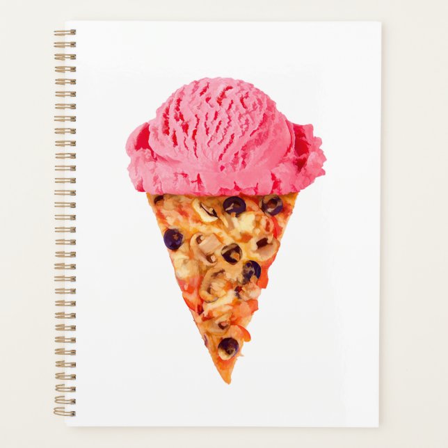 Agenda Ice Cream Pizza (Anverso)