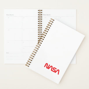 Agenda Icónica NASA Circa Elegant Planner (Rocket White)