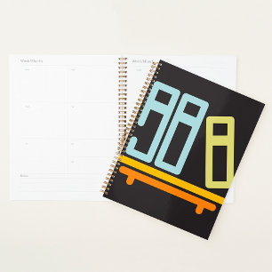 Agenda Icono gráfico de biblioteca minimalista