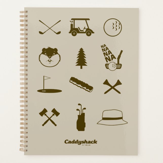 Agenda Iconos Caddyshack (Anverso)