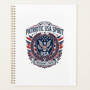 Agenda Iconos y Símbolos de Escudo de Libertad Patriótica