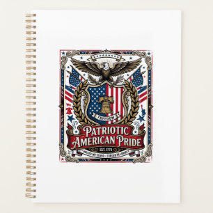 Agenda Iconos y Símbolos de Escudo de Libertad Patriótica