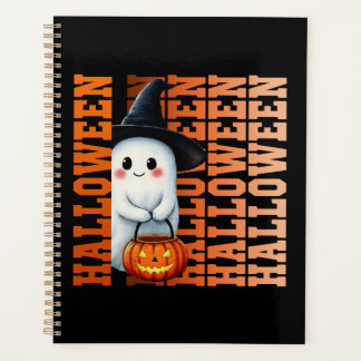 Agenda ideas de regalos de tipografía de fantasma diverti