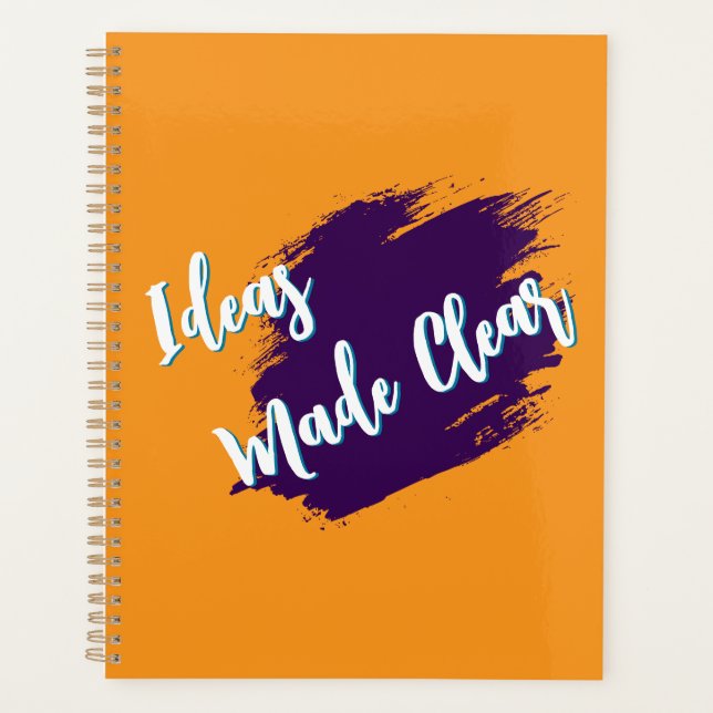Agenda Ideas Hadas Clara Planner (Anverso)