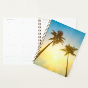 Agenda Idílico cielo tropical