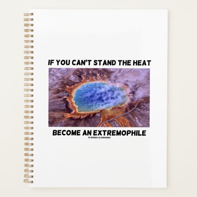 Agenda If You Can't Stand The Heat Become An Extremophile (Anverso)