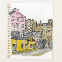 Agenda Ilustracion acuático Old Town Edinburgh