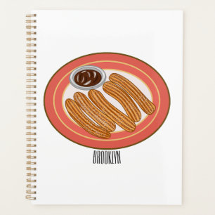 Agenda Ilustracion Churro personalizado