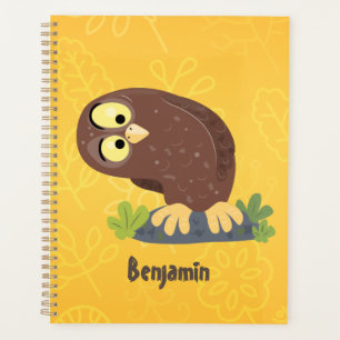 Agenda Ilustracion curioso y gracioso de personalizado de
