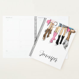 Agenda Ilustracion de moda de Nashville Script Boots