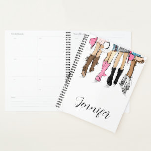 Agenda Ilustracion de moda de Nashville Script Boots