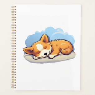 Agenda Ilustracion de perro de dibujos animados