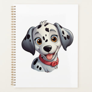 Agenda Ilustracion de perro de dibujos animados