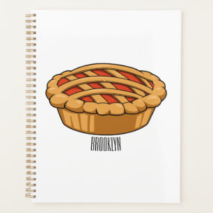 Agenda Ilustracion de personalizado circular