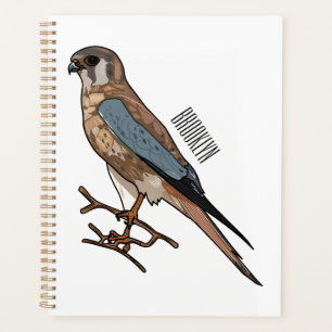 Agenda Ilustracion de personalizado de aves de corral de 