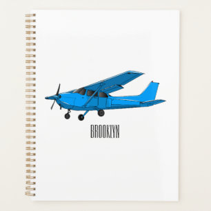 Agenda Ilustracion de personalizado de aviones